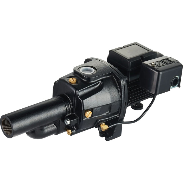 Dual Voltage Cast Iron Convertible Jet Pump, 115 V/230 V, 1400 GPH, 3/4 HP