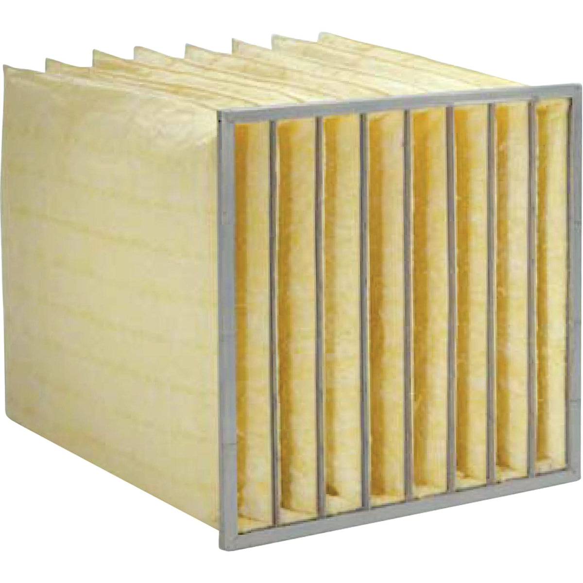 Hi-Flo® Fibreglass Filters, Bag, MERV 13, 24" W x 24" D x 30" H