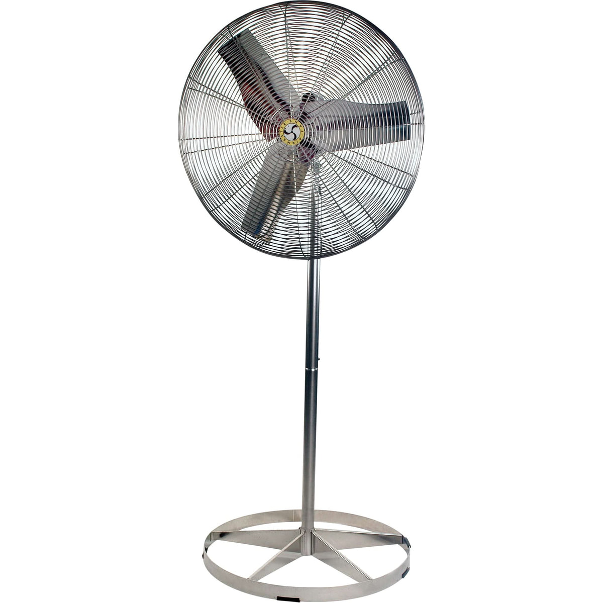 Stainless Steel Food Service Washdown Air Circulating Fans, Industrial, 1 Speed, 30" Diameter