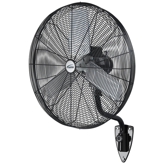 Oscillating Wall Fan, Heavy-Duty, 3 Speed, 30" Diameter