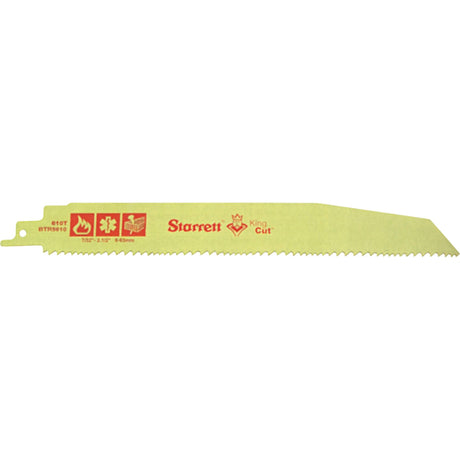 King Cut™ Fire, Rescue & Demolition Reciprocating Blades, Bi-Metal, 18 TPI, 8" L x 3/4" W