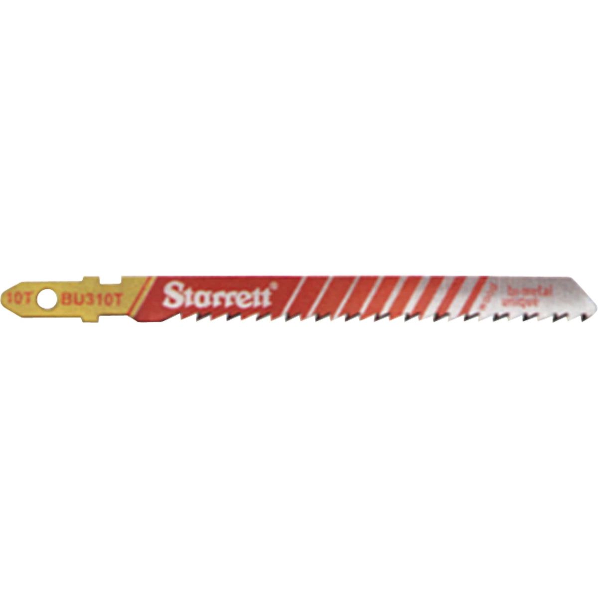Unified Shank® Jig Saw Blades, Bi-Metal, 3" L, 10 TPI
