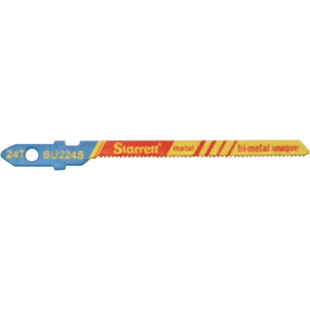 Unified Shank® Jig Saw Blades, Bi-Metal, 3" L, 24 TPI