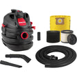 Portable Shop Vacuum, Wet-Dry, 6 HP, 5 US Gal. (18.9 Litres)