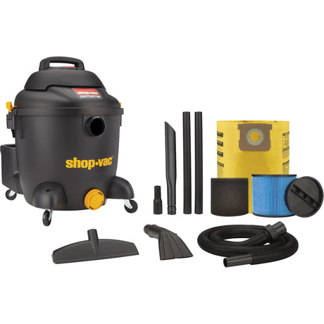 Shop Vacuum, Wet-Dry, 4.5 HP, 10 US Gal. (37.9 Litres)