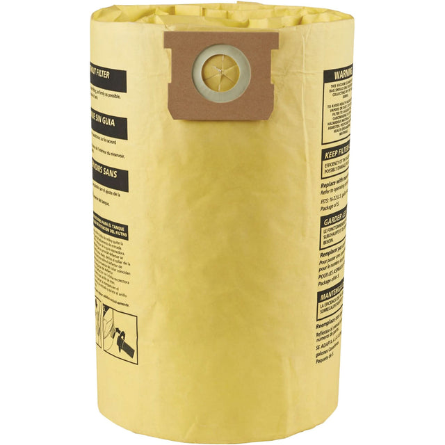 Type J High Efficiency Disposable Dry Filter Bags, 15 - 22 US gal.