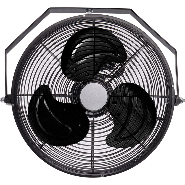 Industrial Workstation Fan, Industrial, 3 Speed, 12" Diameter