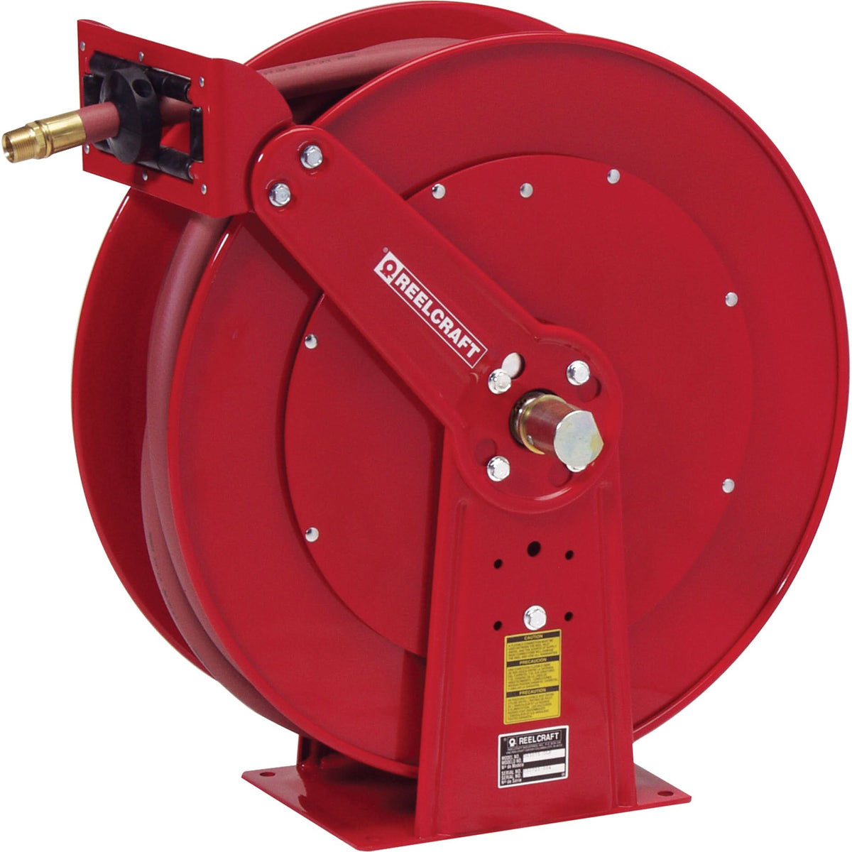 Hose Reels, Air/Water, 3/4" x 75', Single Hose, 250 PSI