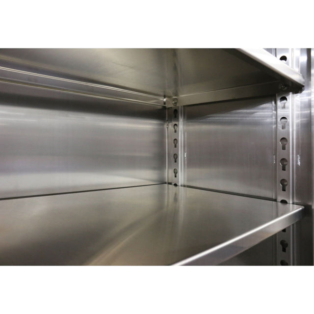 Extra Heavy-Duty Cabinet Shelf, 36" x 24", 1900 lbs. Capacity, Stainless Steel, Grey