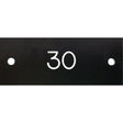 Locker Number Plates