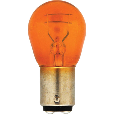 1157A Basic Mini Automotive Bulb, Incandescent, 26.88 W, Amber