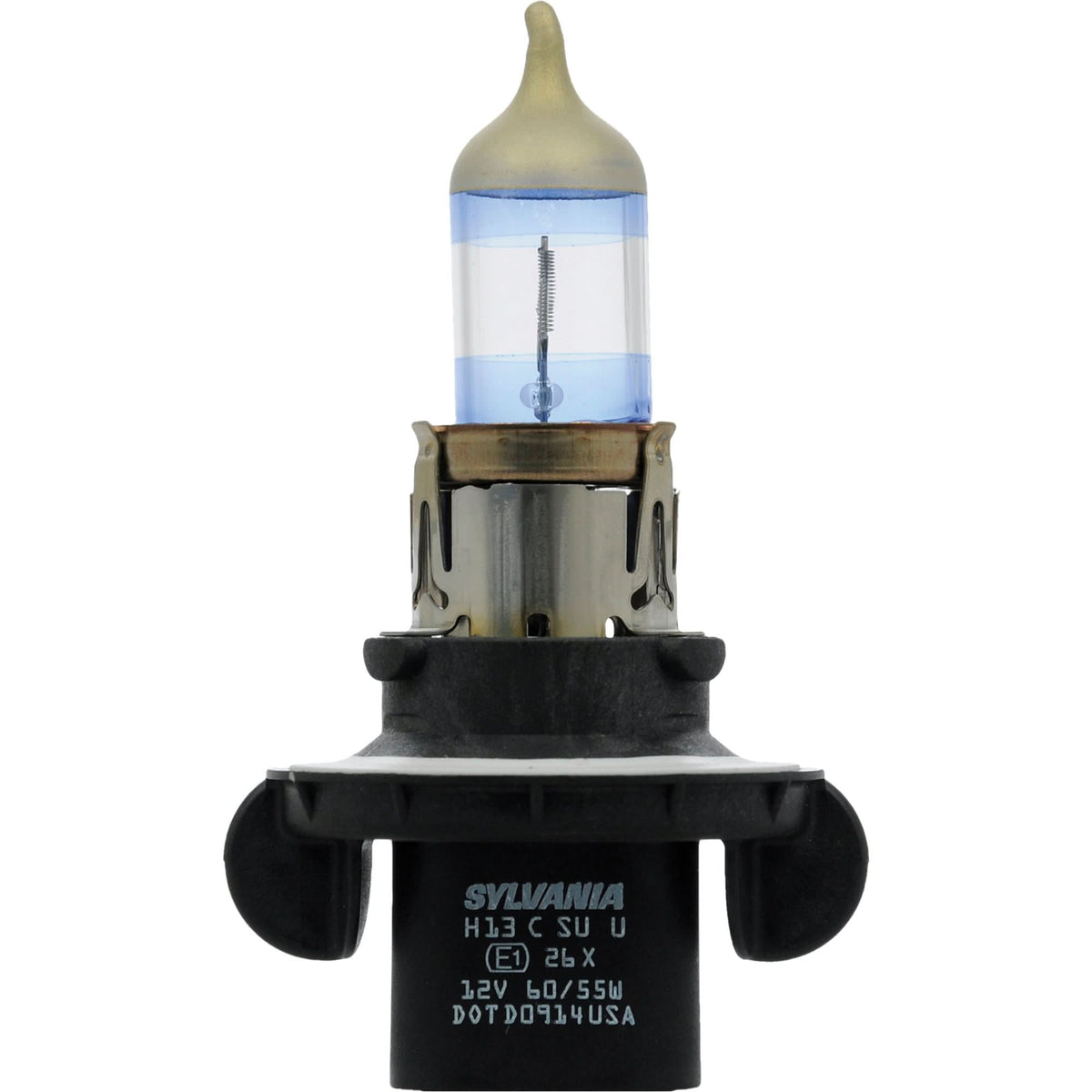 H13 SilverStar® Ultra Headlight Bulb, Halogen, 55 W/60 W, White