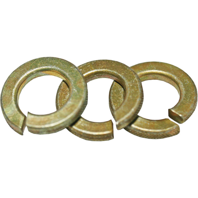 Spring Washer, 5/16", Yellow Zinc