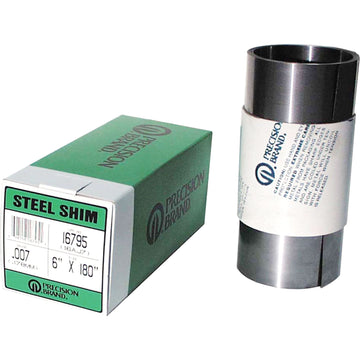 Shim Stock Rolls & Sheets, 0.015" Thickness, Steel