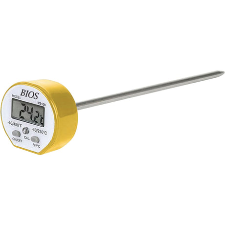 Stem Thermometers, Contact, Digital, -40-450°F (-40-230°C)