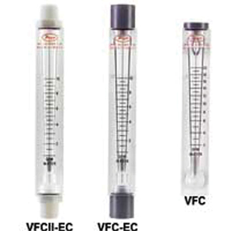 VFC In-Line Flow Meter - 2" Scale (No Valve), Tube
