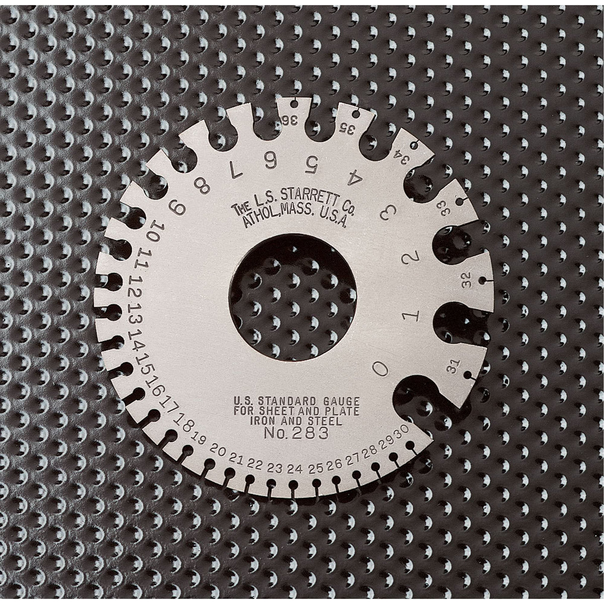 U.S. Standard Gauges - Hardened - Sheet, Plate Iron and Steel Gauge