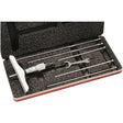 445 Series Depth Micrometer, With Ratchet Stop, 0" - 6"