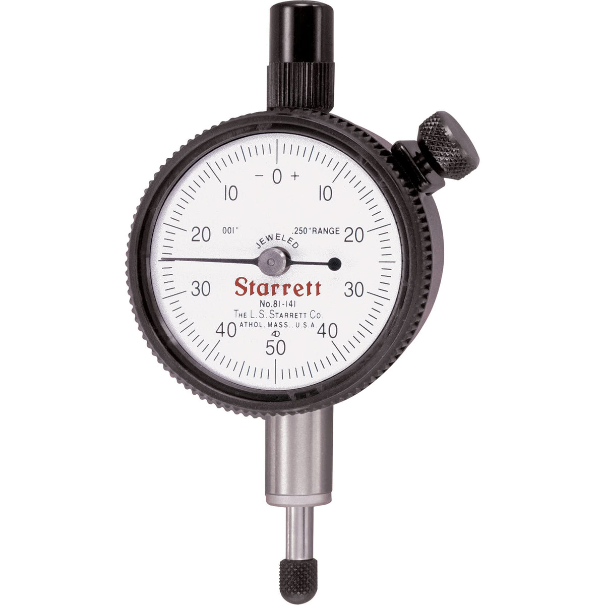 Dial Indicators - No. 81 Series - AGD Group 1, 0" - 0.25" Range