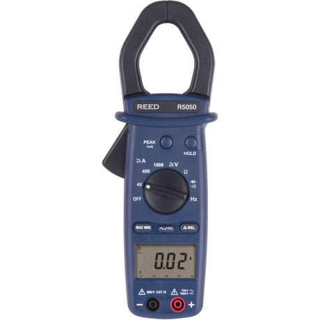 True RMS Clamp Meter, AC/DC Voltage, AC/DC Current