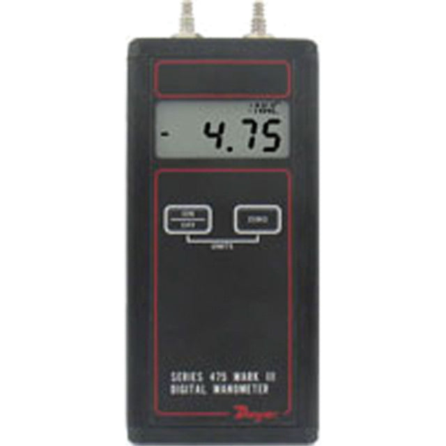 Manometer, Digital, 0 - 10.00 in. w.c