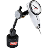 Dial Test Indicator with Dovetail Mount, 0" - 0,008" Range