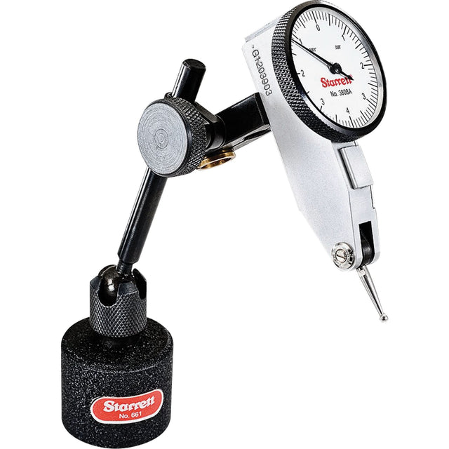 Dial Test Indicator with Dovetail Mount, 0" - 0,008" Range