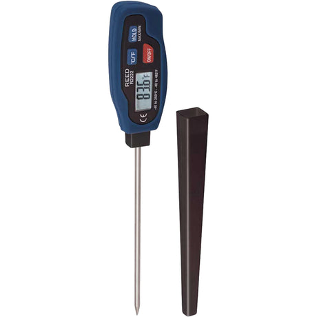 R2222 Stem Thermometer with ISO Certificate, Contact, Digital, -40-482°F (-40-250°C)