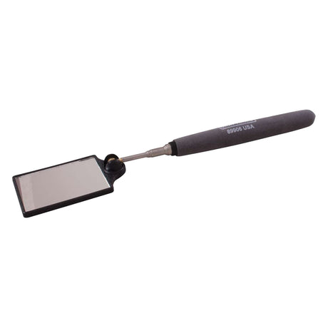 Inspection Mirror, Rectangular, 3-1/2" L x 2-1/2" W, Telescopic