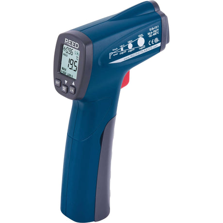 Infrared Thermometer, -25.6°- 752° F ( -32° - 400° C ), 12:1, Adjustable Emmissivity
