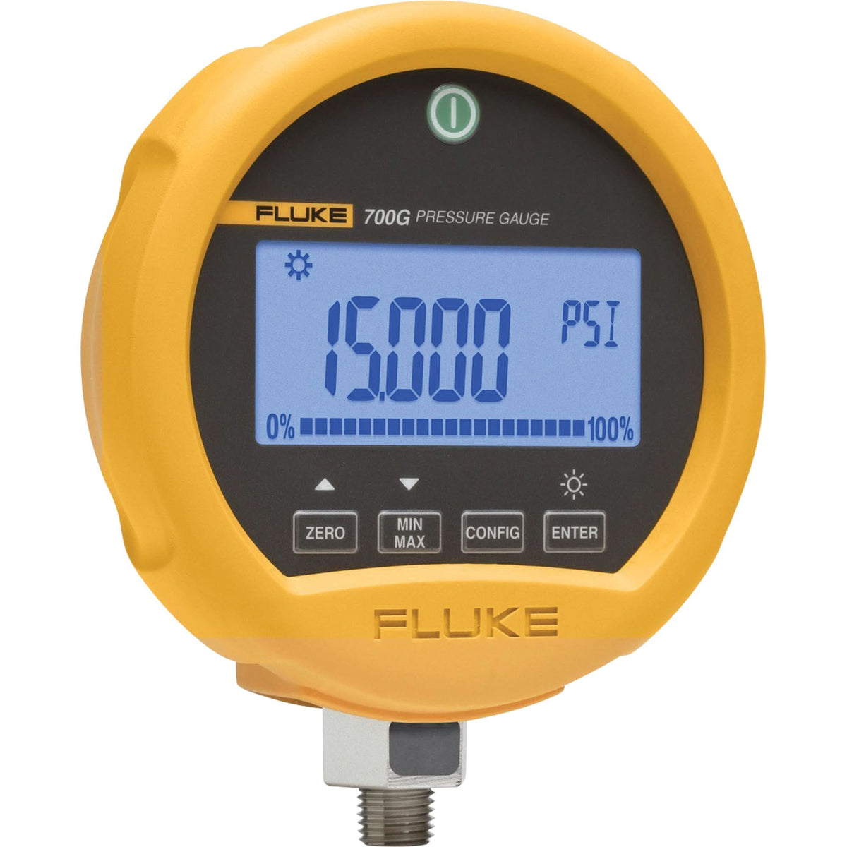 700G30 700G Precision Pressure Test Gauge, 4-1/2" , 0.0 - 5000 psi, Bottom Mount, Digital