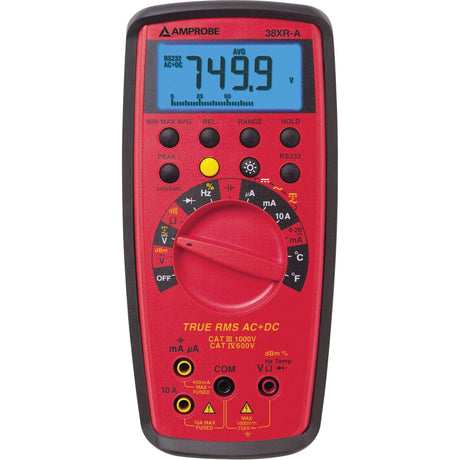 38XR-A Digital Multimeter, AC/DC Voltage, AC/DC Current