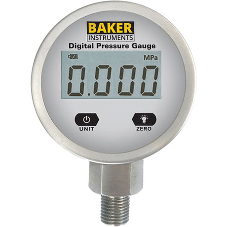 B5000 Series Pressure Gauge, 2-1/2" , 0 - 3000 psi, Bottom Mount, Digital