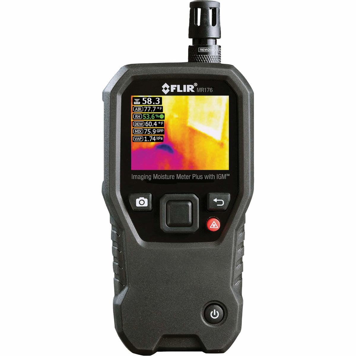 IGM™ Moisture Meter with Replaceable Hygrometer, 7 - 30% Moisture Range, -22°- 122° F ( -30° - 50° C ) Temperature Range