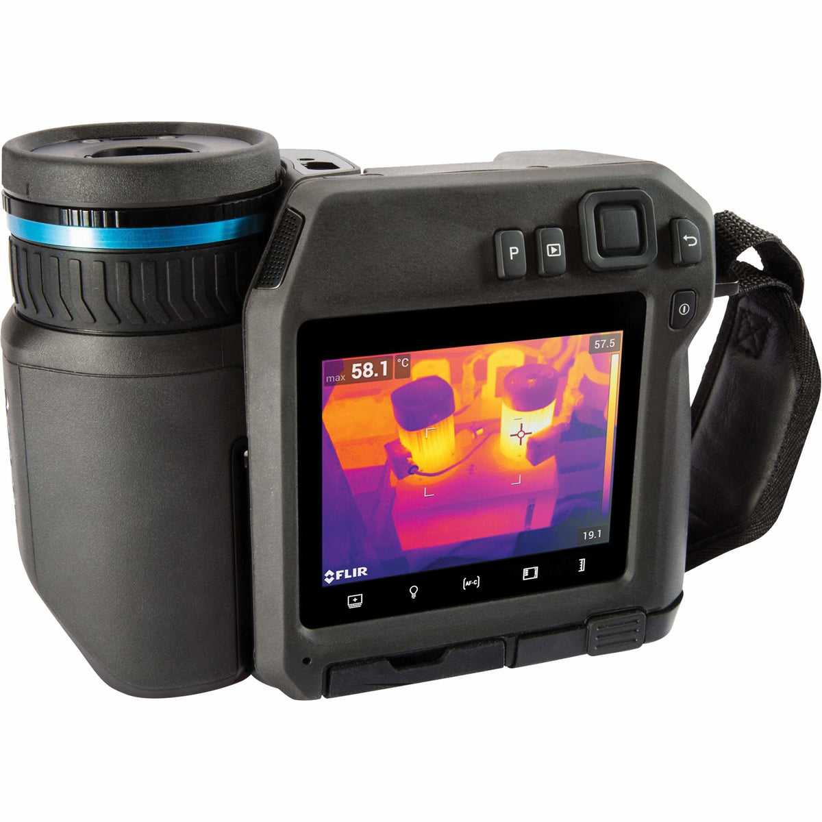 T540 Professional Thermal Camera with 24° & 42° Lens, 464 x 348 pixels, -20° - 1500°C (-4° - 2732°F), 30 mK/40 mk