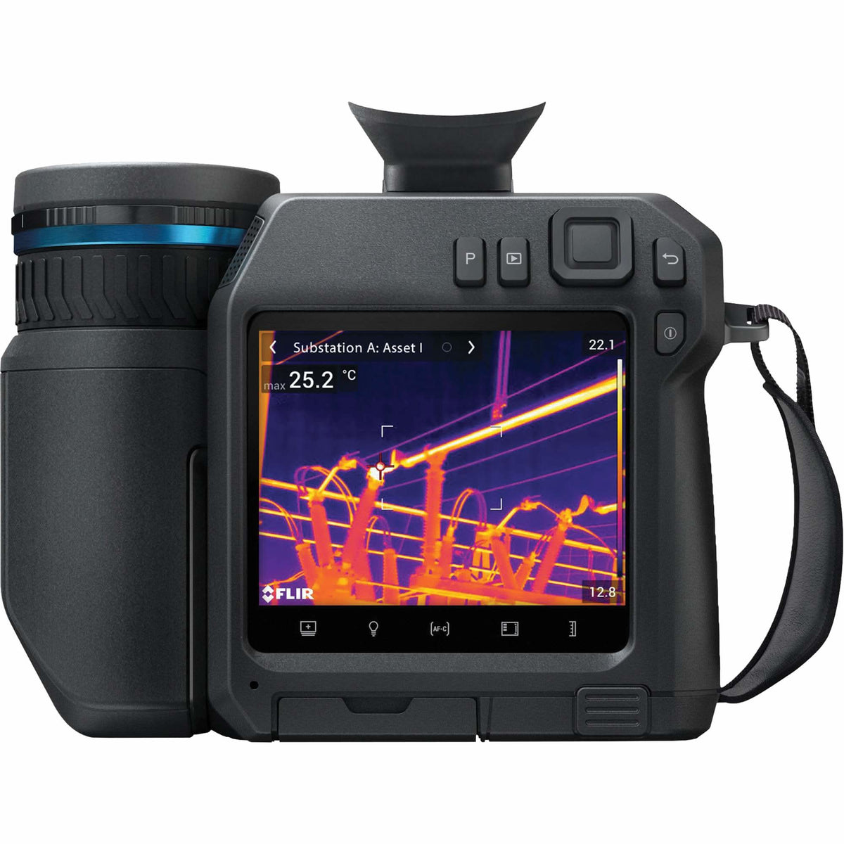 T865 High-Performance Handheld Infrared Camera with 6° & 24° Lens, 640 x 480 pixels, -40° - 2000°C (-40° - 3632°F), 40 mk/50 mK