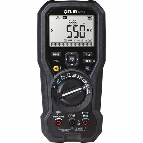 Insulation Tester and Digital Multimeter with METERLiNK®, Digital