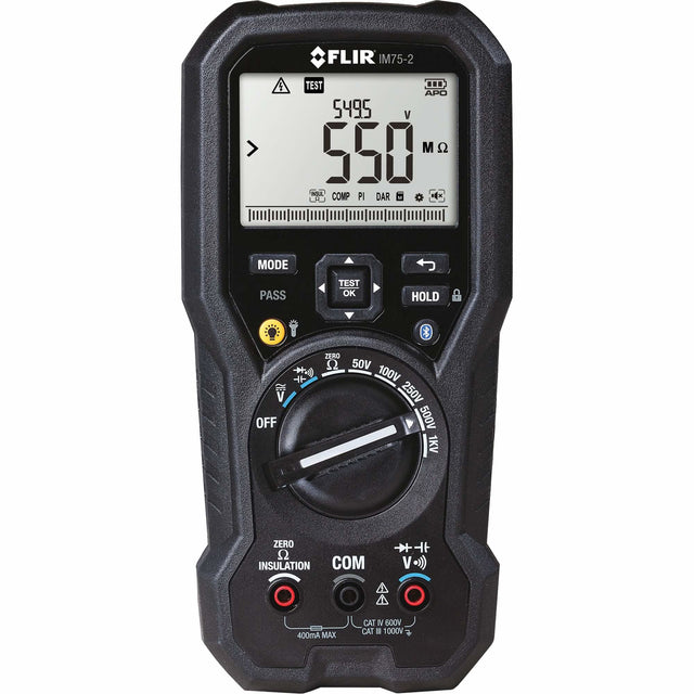 Insulation Tester and Digital Multimeter with METERLiNK®, Digital