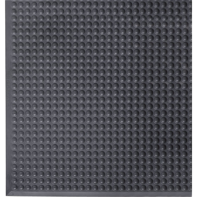 Anti-Static Floor Matting, 3' W x 4' L, Black, Polyurethane