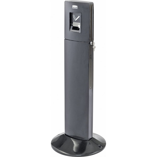 Metropolitan Smokers' Station, Free-Standing, Stainless Steel, 1.6 US gal. Capacity, 42-4/5" Height