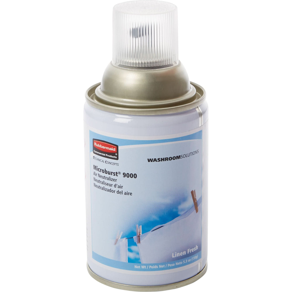 Microburst® 9000 Dispenser Refills, Ocean Breeze, Aerosol Can