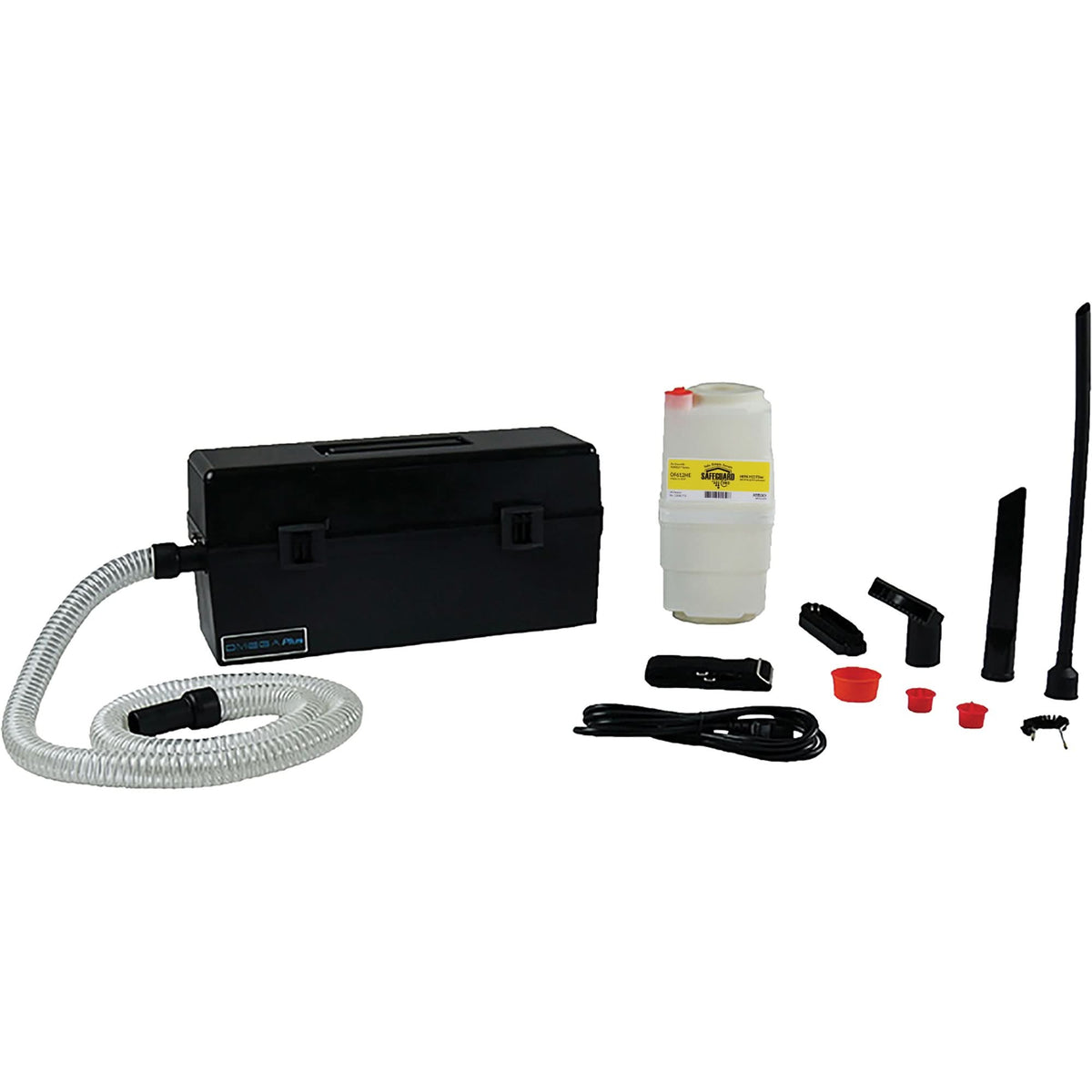 Portable Omega® Vacuums, Abatement, 1 US Gal. (3.8 Litres) Capacity, Hepa Filtration