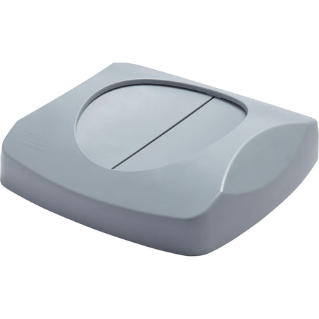 Untouchable® Square Trash Can Lid, Swing Lid, Plastic, Fits Container Size: 16" x 16"