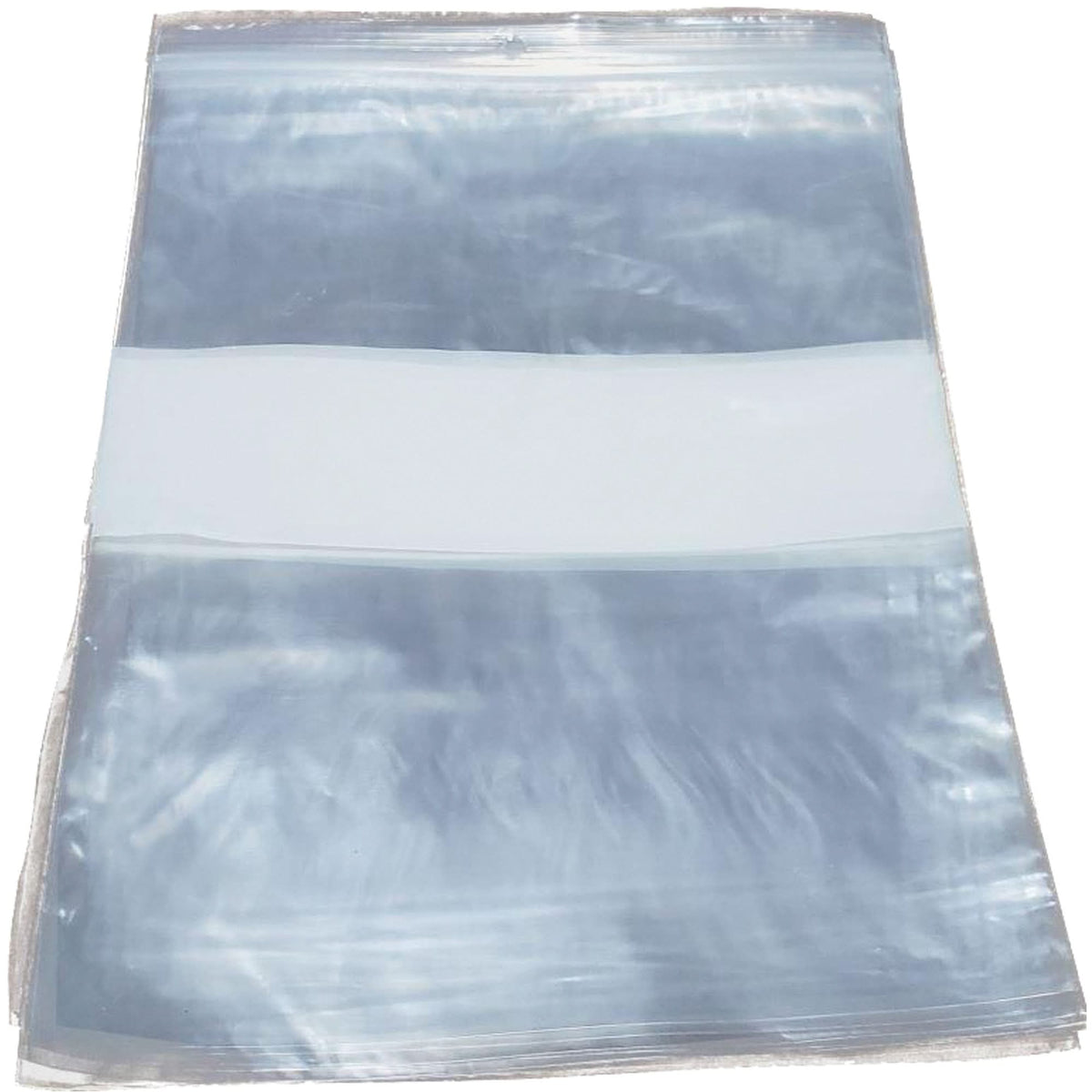Poly Parts Bag, Reclosable, 12" x 9", 1.25 mils