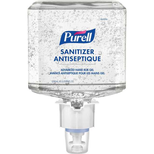 ES6 Advanced Hand Sanitizer Gel, 1200 ml, Cartridge Refill, 70% Alcohol
