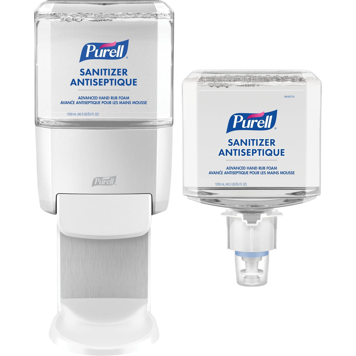 Advanced Hand Rub Foam Kit, 1200 ml, Cartridge Refill, 70% Alcohol