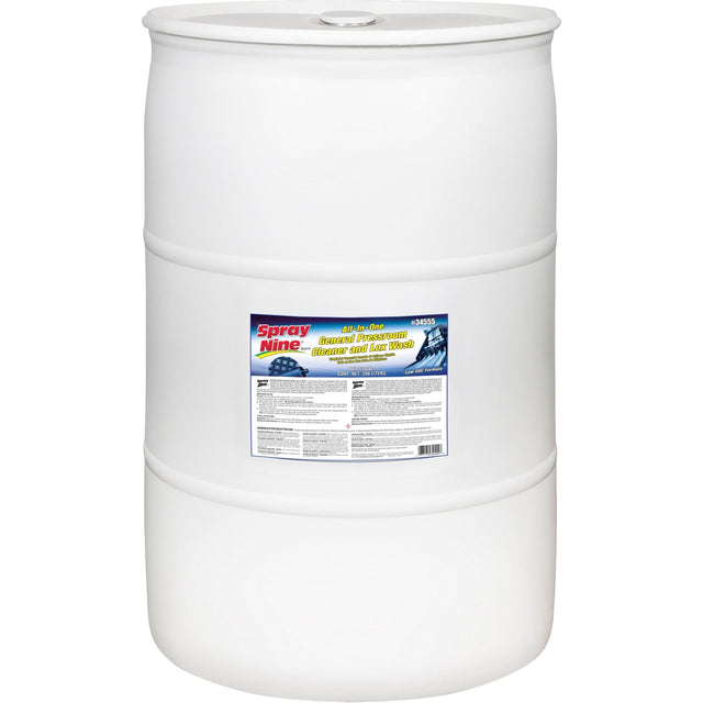 Spray Nine® Pressroom Cleaner, 208 L, Drum