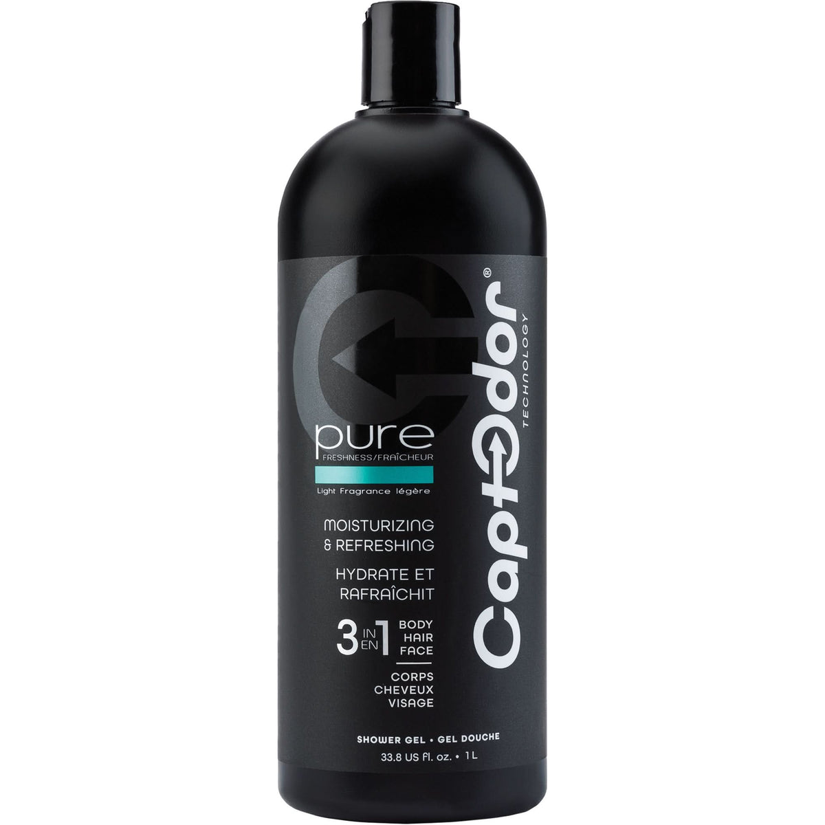 3 in 1 Shower Gel, 1000 ml, Pure Freshness, Bottle