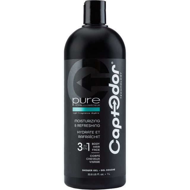 3 in 1 Shower Gel, 1000 ml, Pure Freshness, Bottle