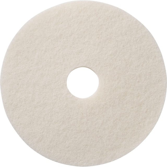 Floor Pads, 20", Polish, White
